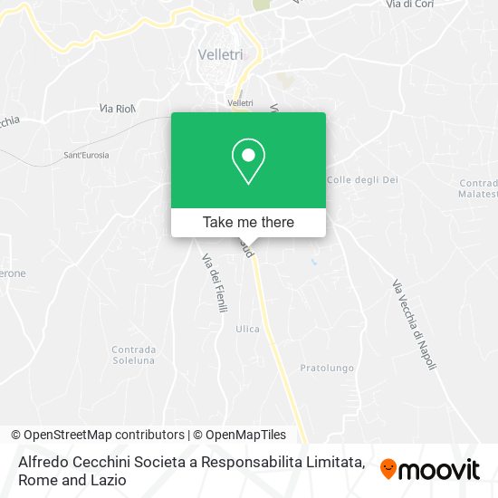 Alfredo Cecchini Societa a Responsabilita Limitata map