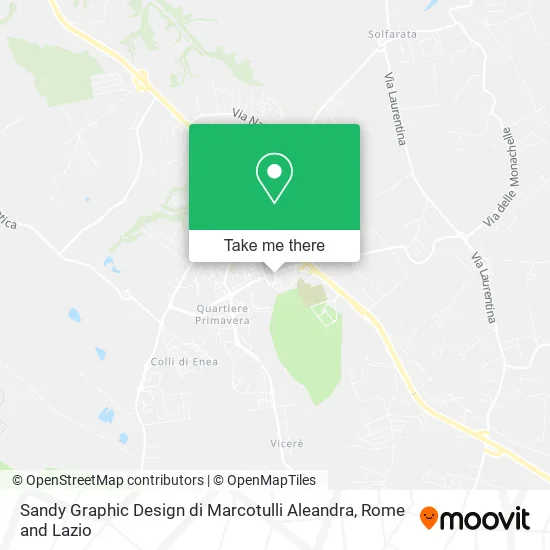 Sandy Graphic Design by Marcotulli Aleandra map