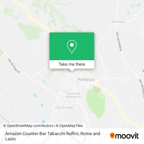 Amazon Counter-Bar Tabacchi Ruffini map