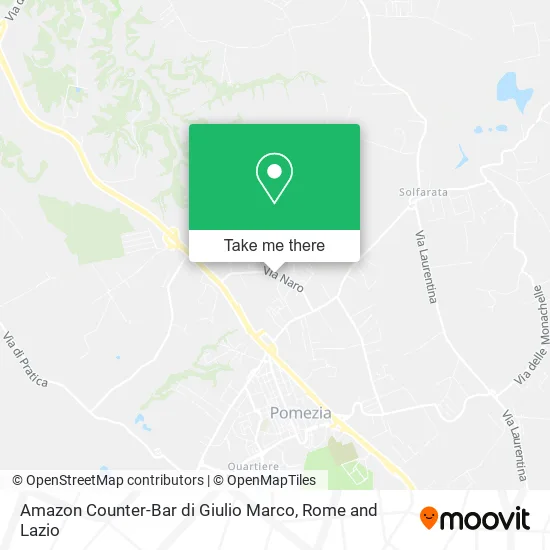 Amazon Counter-Bar di Giulio Marco map