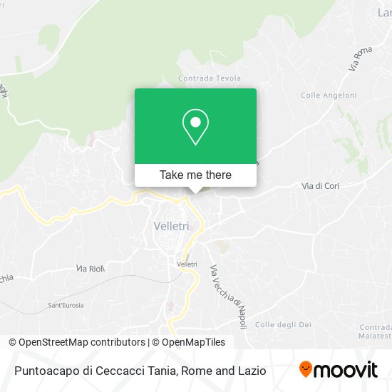 Puntoacapo di Ceccacci Tania map