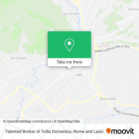 Talented Broker di Tollis Domenico map