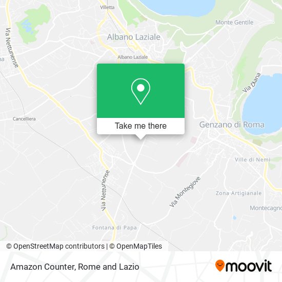 Amazon Counter map