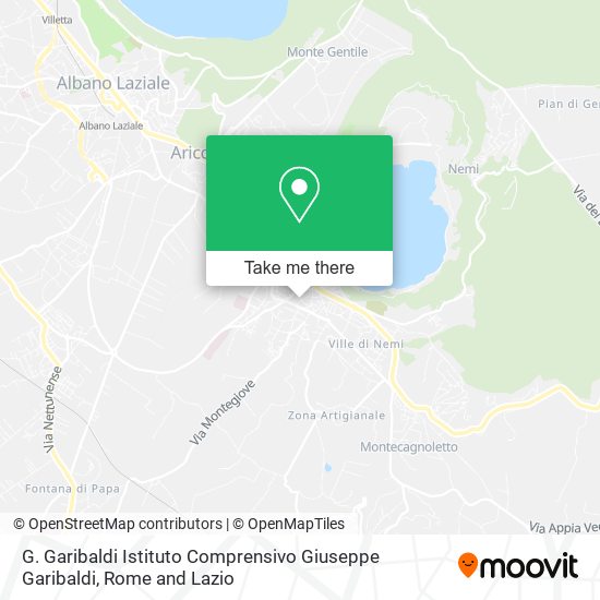 G. Garibaldi Istituto Comprensivo Giuseppe Garibaldi map