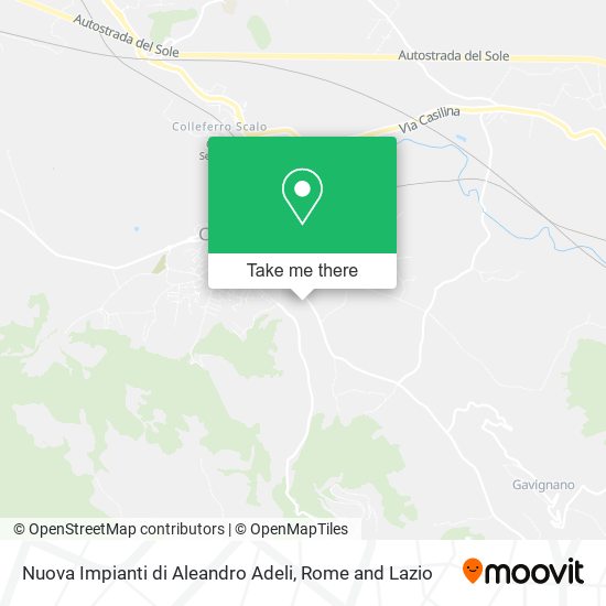 Nuova Impianti di Aleandro Adeli map