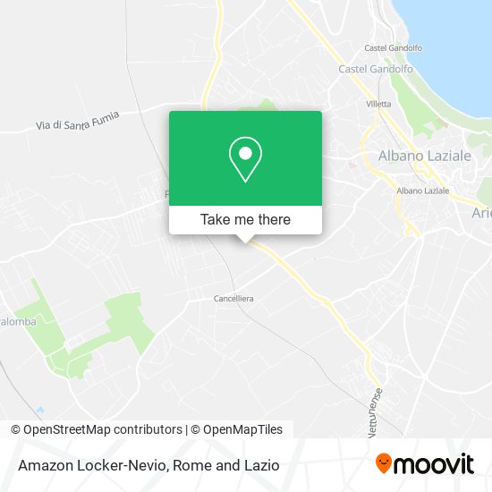 Amazon Locker-Nevio map
