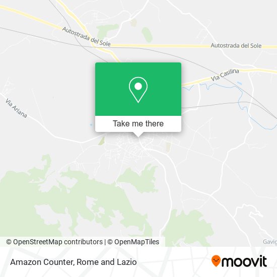 Amazon Counter map