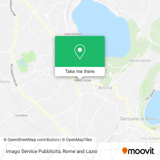 Imago Service Advertising map