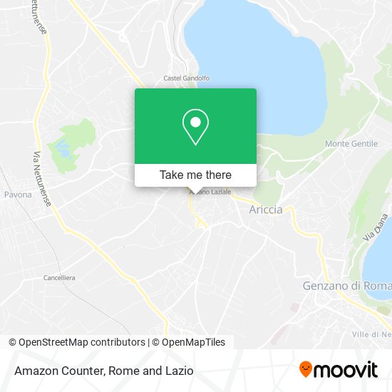 Amazon Counter map