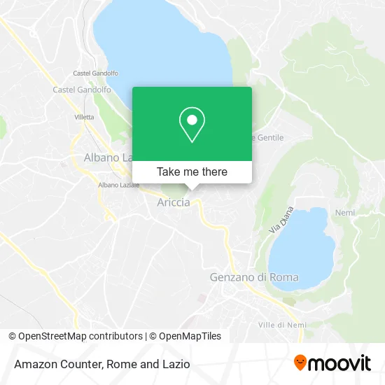 Amazon Counter map