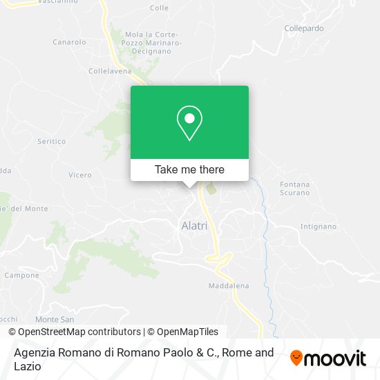 Agenzia Romano di Romano Paolo & C. map