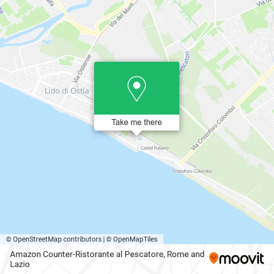 Amazon Counter-Restaurant at the Fisherman map