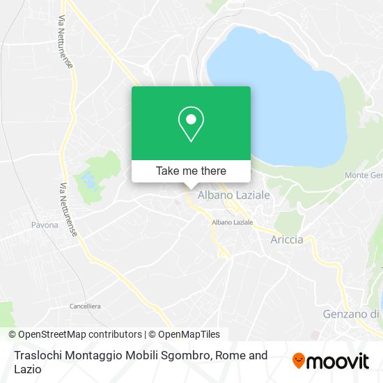 Traslochi Montaggio Mobili Sgombro map