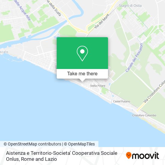 Aistenza e Territorio-Societa' Cooperativa Sociale Onlus map