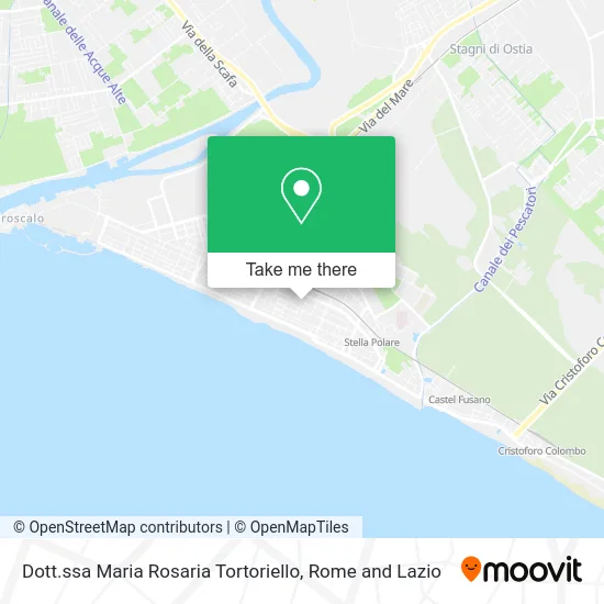 Maria Rosaria Tortoriello map