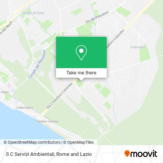 S C Servizi Ambientali map