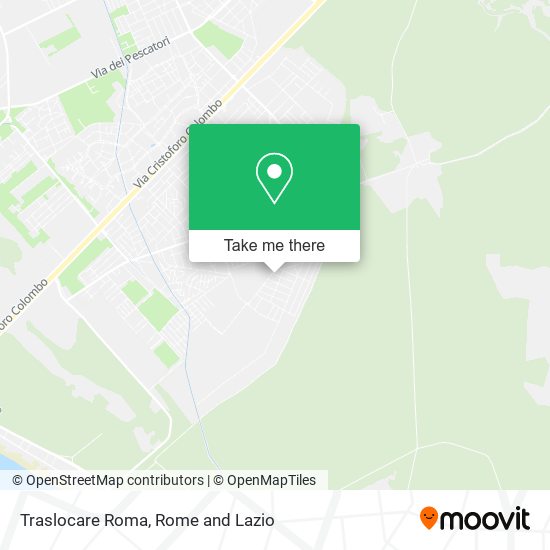 Traslocare Roma map