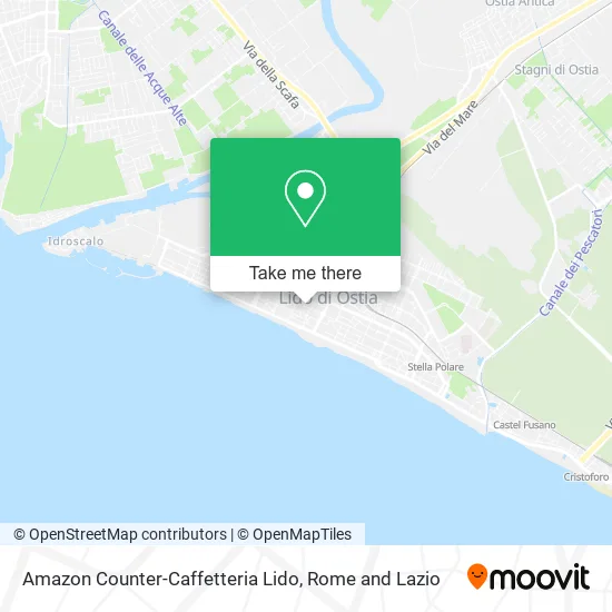Amazon Counter-Cafe Lido map
