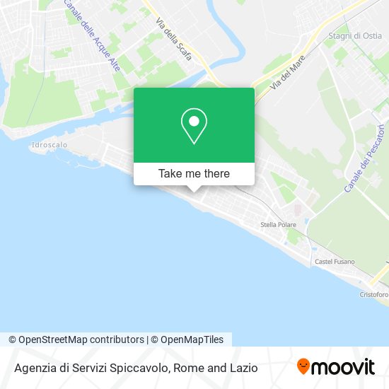 Agenzia di Servizi Spiccavolo map