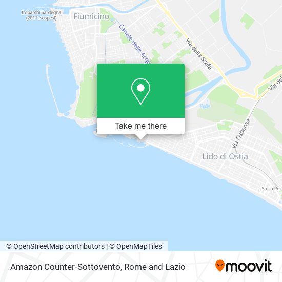 Amazon Counter-Sottovento map