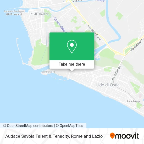 Audace Savoia Talent & Tenacity map