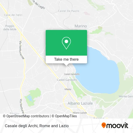 Casale degli Archi map