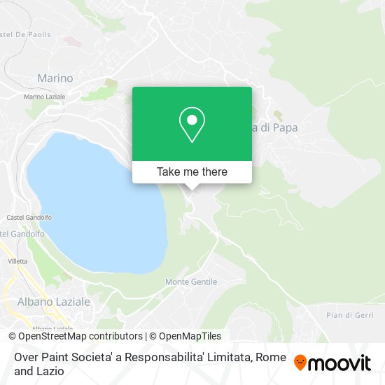 Over Paint Societa' a Responsabilita' Limitata map