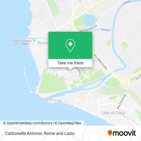 Antonio Carbonella map