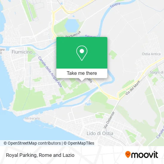 Royal Parking map