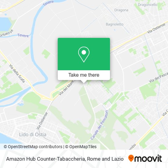 Amazon Hub Counter-Tabaccheria map