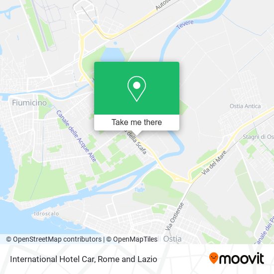 International Hotel Car map