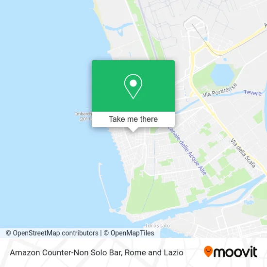 Amazon Counter-Not Only Bar map