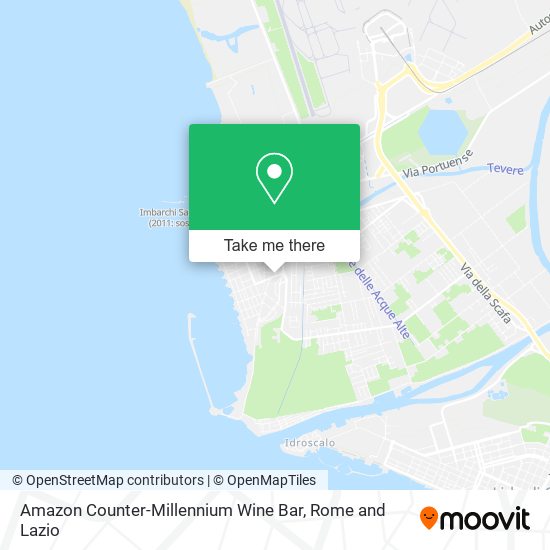 Amazon Counter-Millennium Wine Bar map