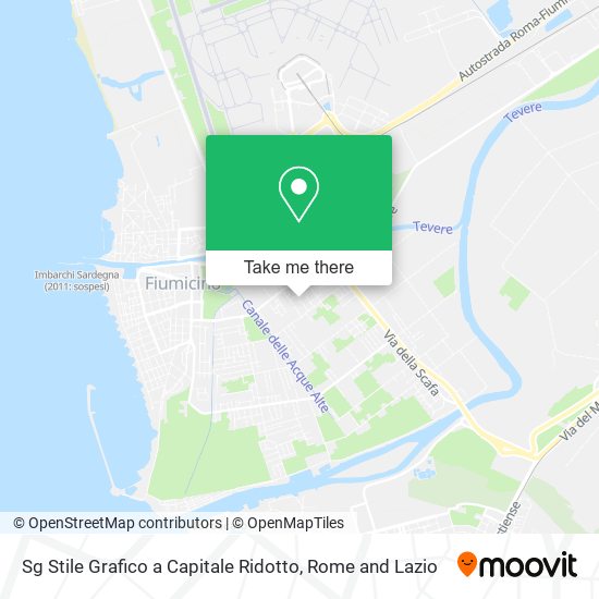 Sg Stile Grafico a Capitale Ridotto map