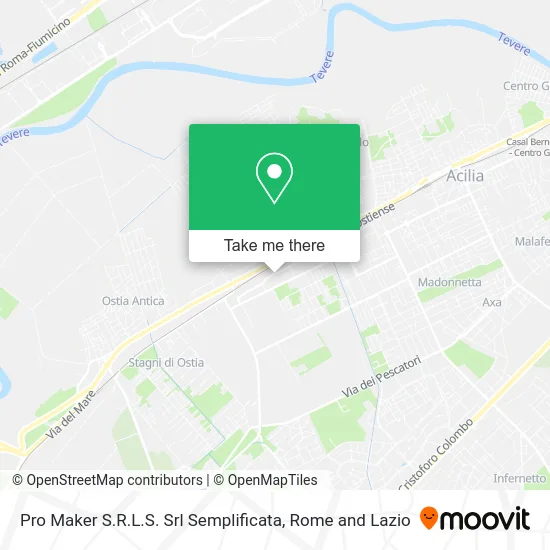 Pro Maker S.R.L.S. Srl Semplificata map