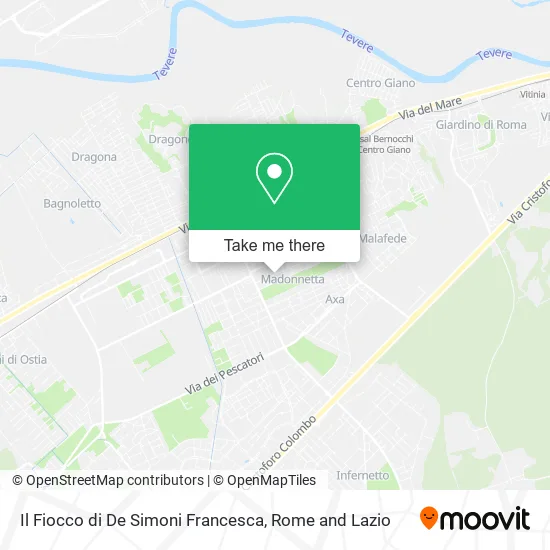 The Flake by Francesca De Simoni map