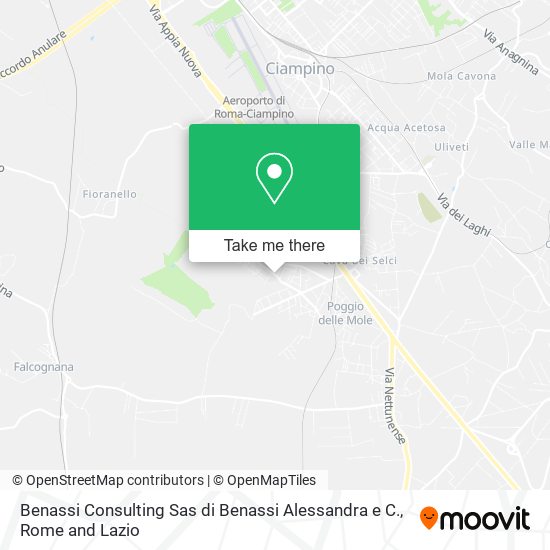 Benassi Consulting Sas di Benassi Alessandra e C. map