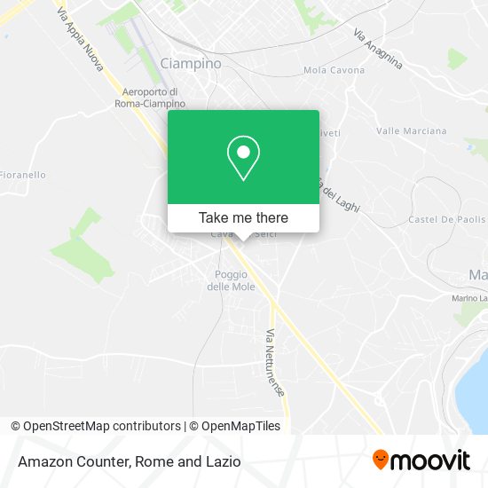 Amazon Counter map