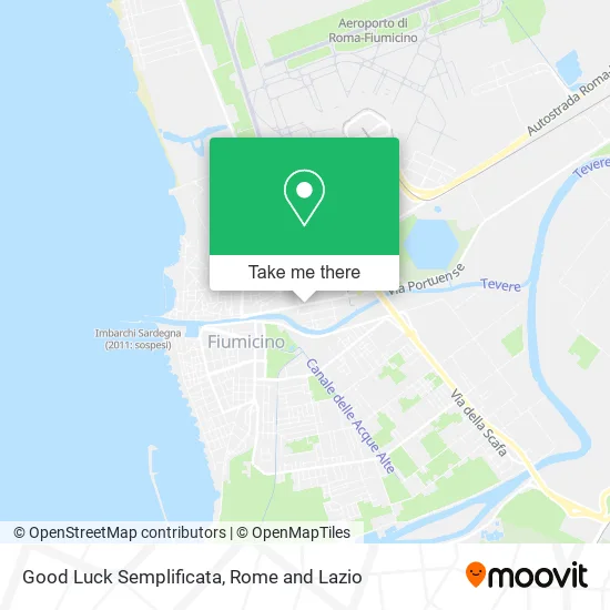 Good Luck Simplified map