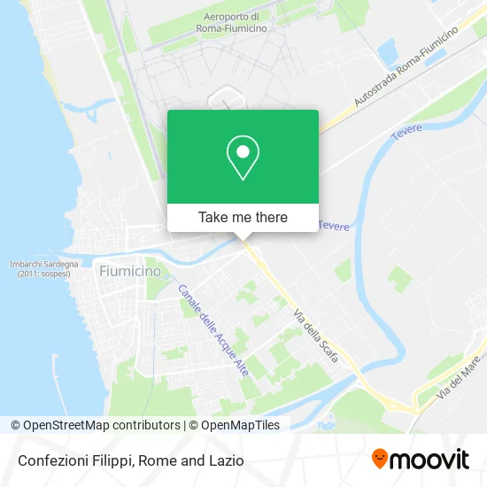 Confezioni Filippi map