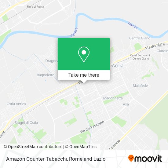 Amazon Counter-Tabacchi map