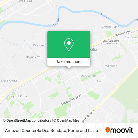 Amazon Counter-la Dea Bendata map