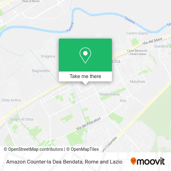 Amazon Counter-la Dea Bendata map