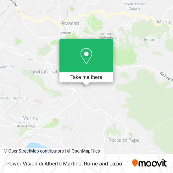 Power Vision by Alberto Martino map