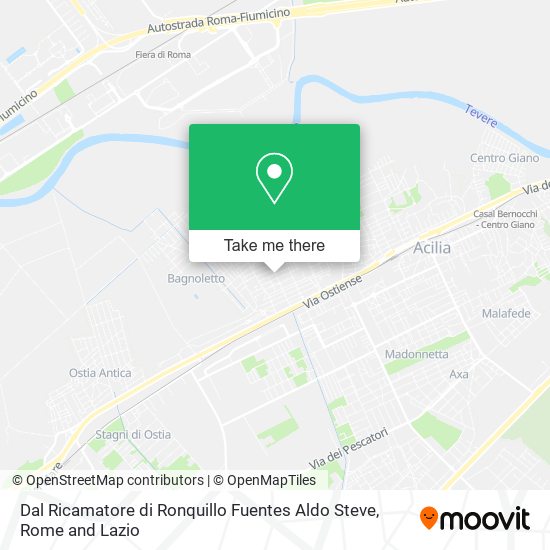 Dal Ricamatore di Ronquillo Fuentes Aldo Steve map