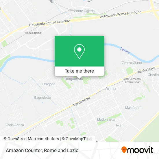 Amazon Counter map
