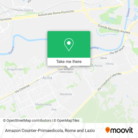 Amazon Counter-Primaedicola map