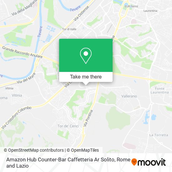 Amazon Hub Counter-Bar Caffetteria Ar Solito map
