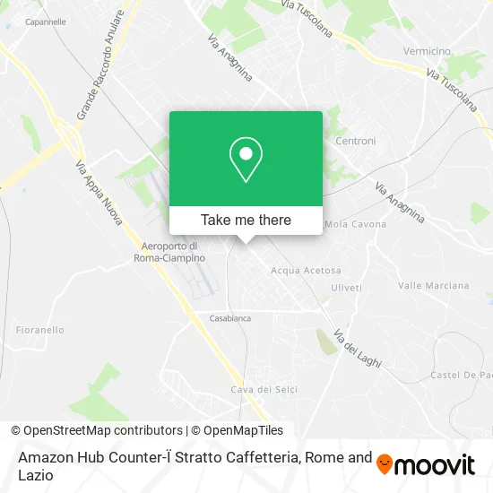 Amazon Hub Counter-Ï Stratto Cafe map