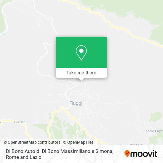 Di Bono Auto di Di Bono Massimiliano e Simona map